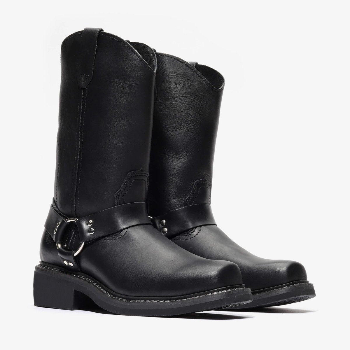 Bonanza Nomad 10” Harness Riding Work Boot – Black - OriginalWestern.com