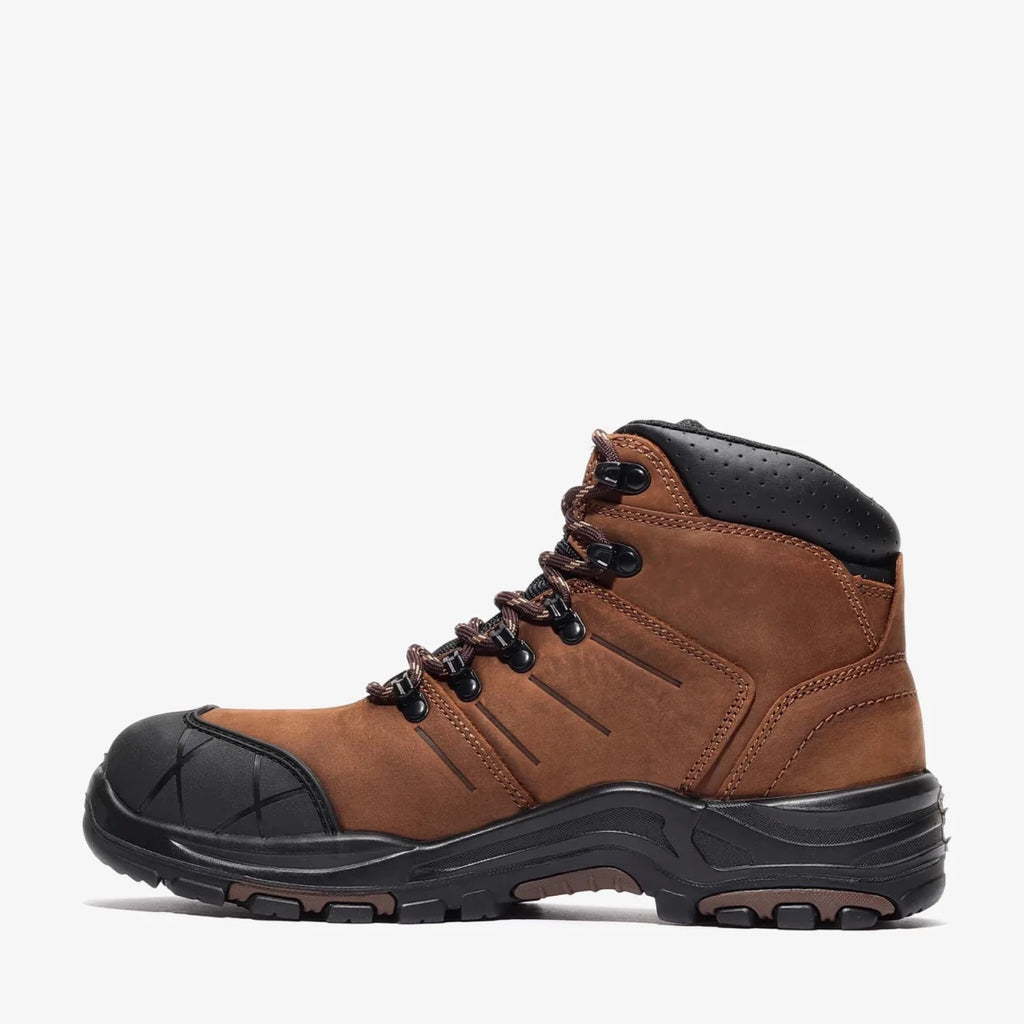 Bonanza Pro 6” Toe Guard Waterproof Work Boot – Brown - OriginalWestern.com