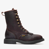 Bonanza Rancher 8” Lacer Classic Work Boot – Dark Brown - OriginalWestern.com