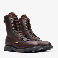 Bonanza Rancher 8” Lacer Classic Work Boot – Dark Brown - OriginalWestern.com