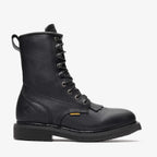 Bonanza Rancher 8” Lacer Work Boot – Black - OriginalWestern.com