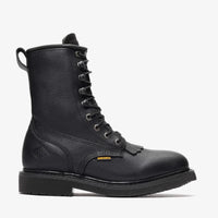 Bonanza Rancher 8” Lacer Work Boot – Black - OriginalWestern.com