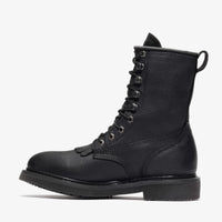 Bonanza Rancher 8” Lacer Work Boot – Black - OriginalWestern.com