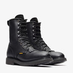 Bonanza Rancher 8” Lacer Work Boot – Black - OriginalWestern.com