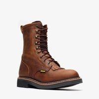 Bonanza Rancher 8” Lacer Work Boot – Crazy Brown - OriginalWestern.com