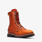 Bonanza Rancher 8” Lacer Work Boot – Light Brown - OriginalWestern.com