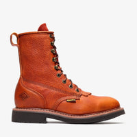 Bonanza Rancher 8” Lacer Work Boot – Light Brown - OriginalWestern.com