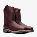 Bonanza Rancher Classic 10” Wellington Work Boot– Burgundy - OriginalWestern.com