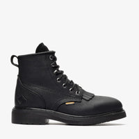 Bonanza Rancher Classic 6” Lacer Work Boot– Black - OriginalWestern.com