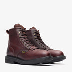 Bonanza Rancher Classic 6” Lacer Work Boot– Dark Brown - OriginalWestern.com