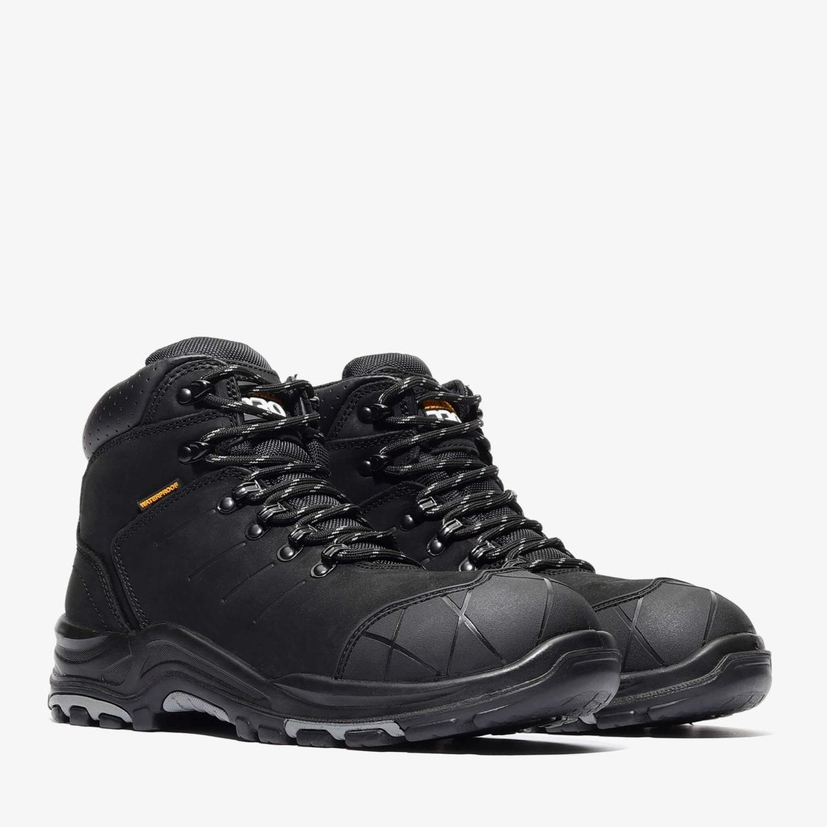 Bonanza Ranger Pro 6” Toe Guard Waterproof Work Boot Composite Toe – Black - OriginalWestern.com