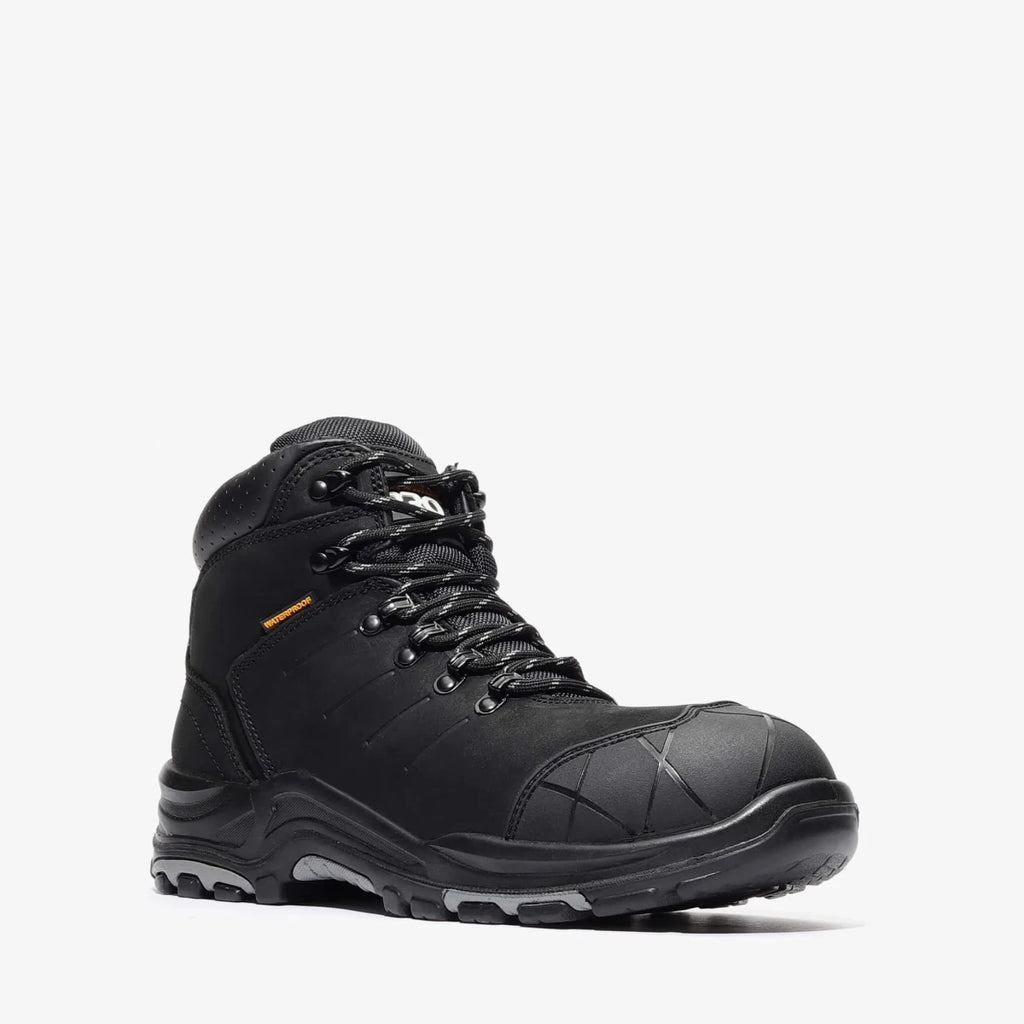 Bonanza Ranger Pro 6” Toe Guard Waterproof Work Boot Composite Toe – Black - OriginalWestern.com