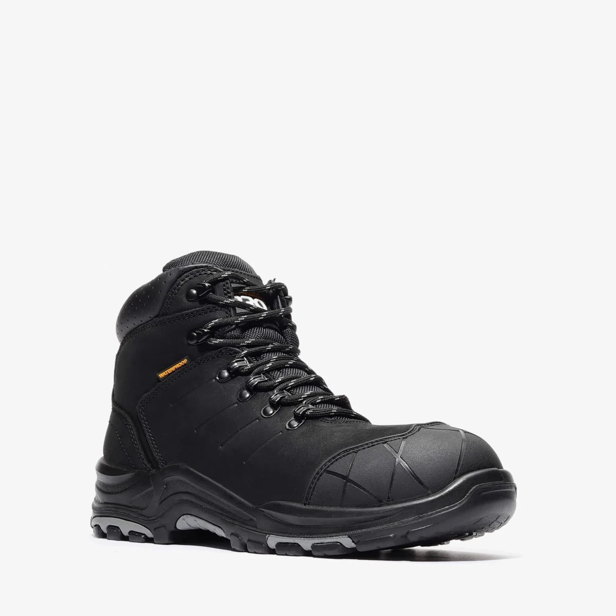 Bonanza Ranger Pro 6” Toe Guard Waterproof Work Boot Composite Toe – Black - OriginalWestern.com