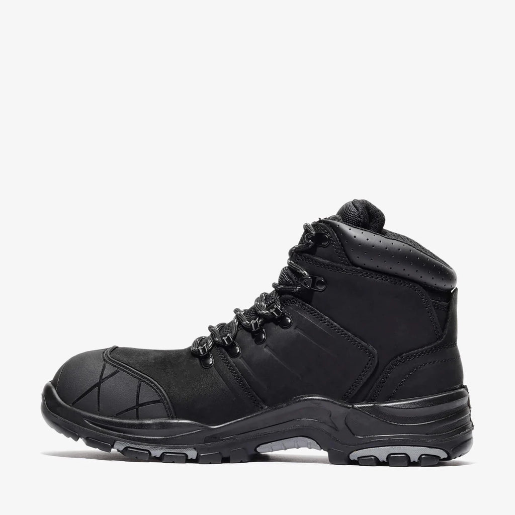 Bonanza Ranger Pro 6” Toe Guard Waterproof Work Boot Composite Toe – Black - OriginalWestern.com