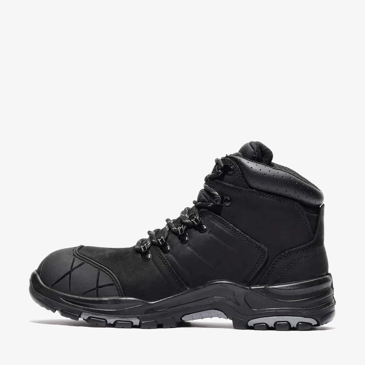Bonanza Ranger Pro 6” Toe Guard Waterproof Work Boot Composite Toe – Black - OriginalWestern.com