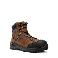 Bonanza Raptor Pro 7” Composite Toe Work Boot– Dark Brown - OriginalWestern.com