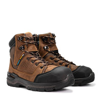 Bonanza Raptor Pro 7” Composite Toe Work Boot– Dark Brown - OriginalWestern.com
