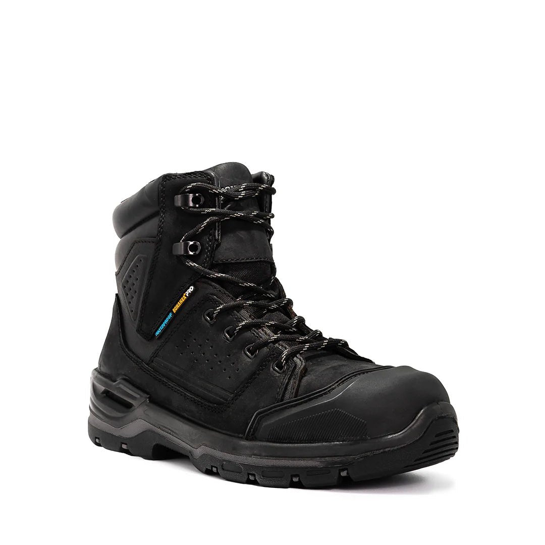 Bonanza Raptor Pro 7” Waterproof Work Boot– Black - OriginalWestern.com