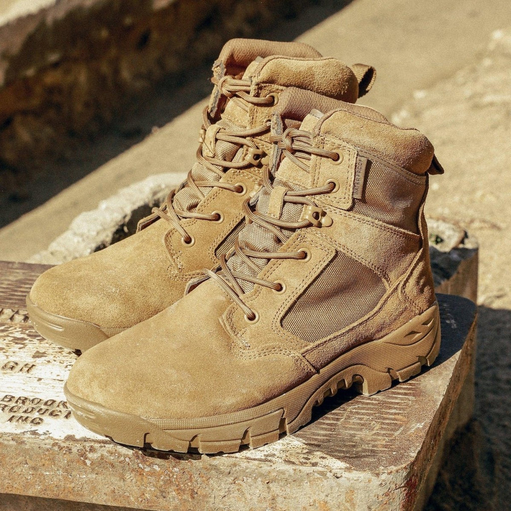 Bonanza The Falcon Pro 6” Waterproof Tactital Work Boot – Coyote - OriginalWestern.com