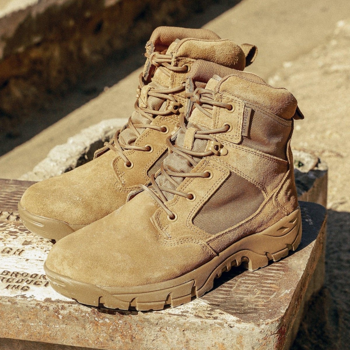 Bonanza The Falcon Pro 6” Waterproof Tactital Work Boot – Coyote - OriginalWestern.com