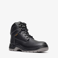 Bonanza Titan Pro 7” Plain Toe Waterproof Work Boot – Black - OriginalWestern.com