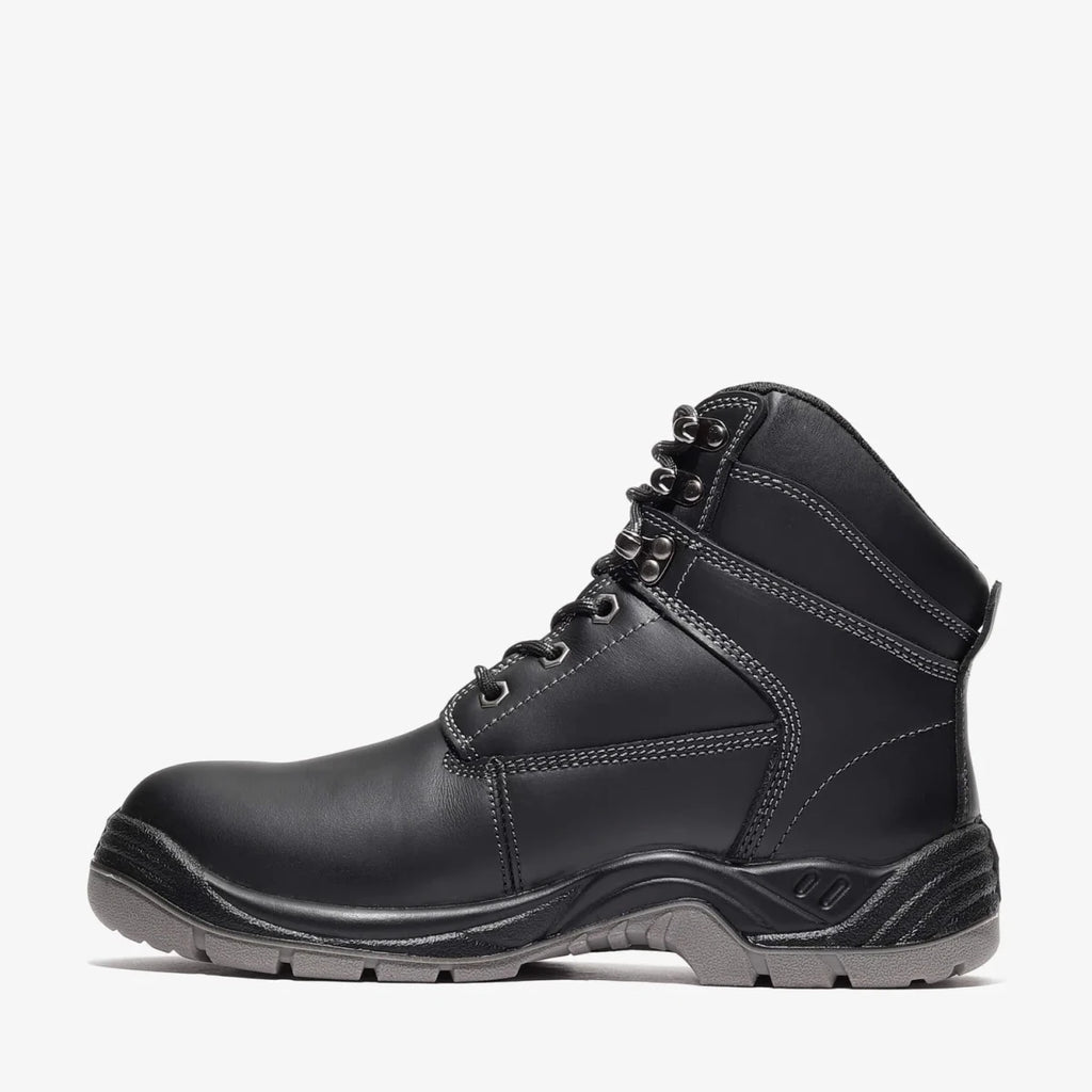 Bonanza Titan Pro 7” Plain Toe Waterproof Work Boot – Black - OriginalWestern.com