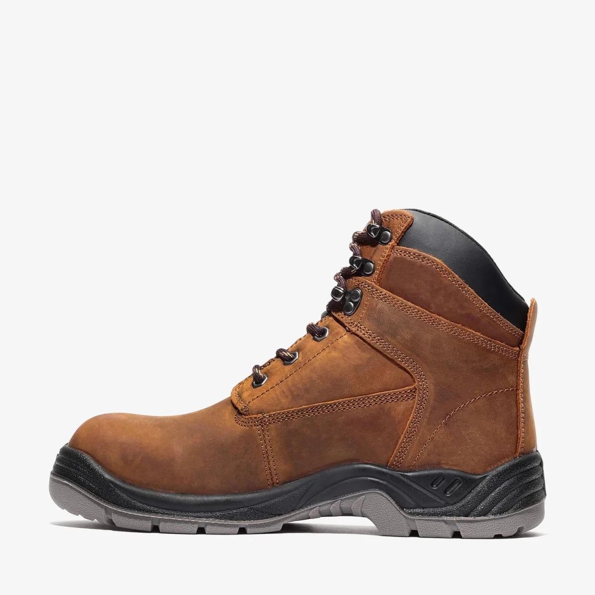 Bonanza Titan Pro 7” Plain Toe Waterproof Work Boot – Brown - OriginalWestern.com