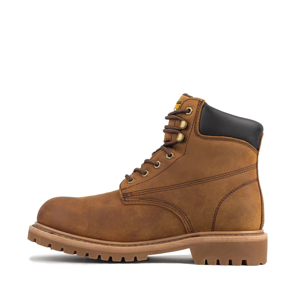 Bonanza Trailhead Pro 6” Waterproof Plain Toe Work Boot – Brown - OriginalWestern.com