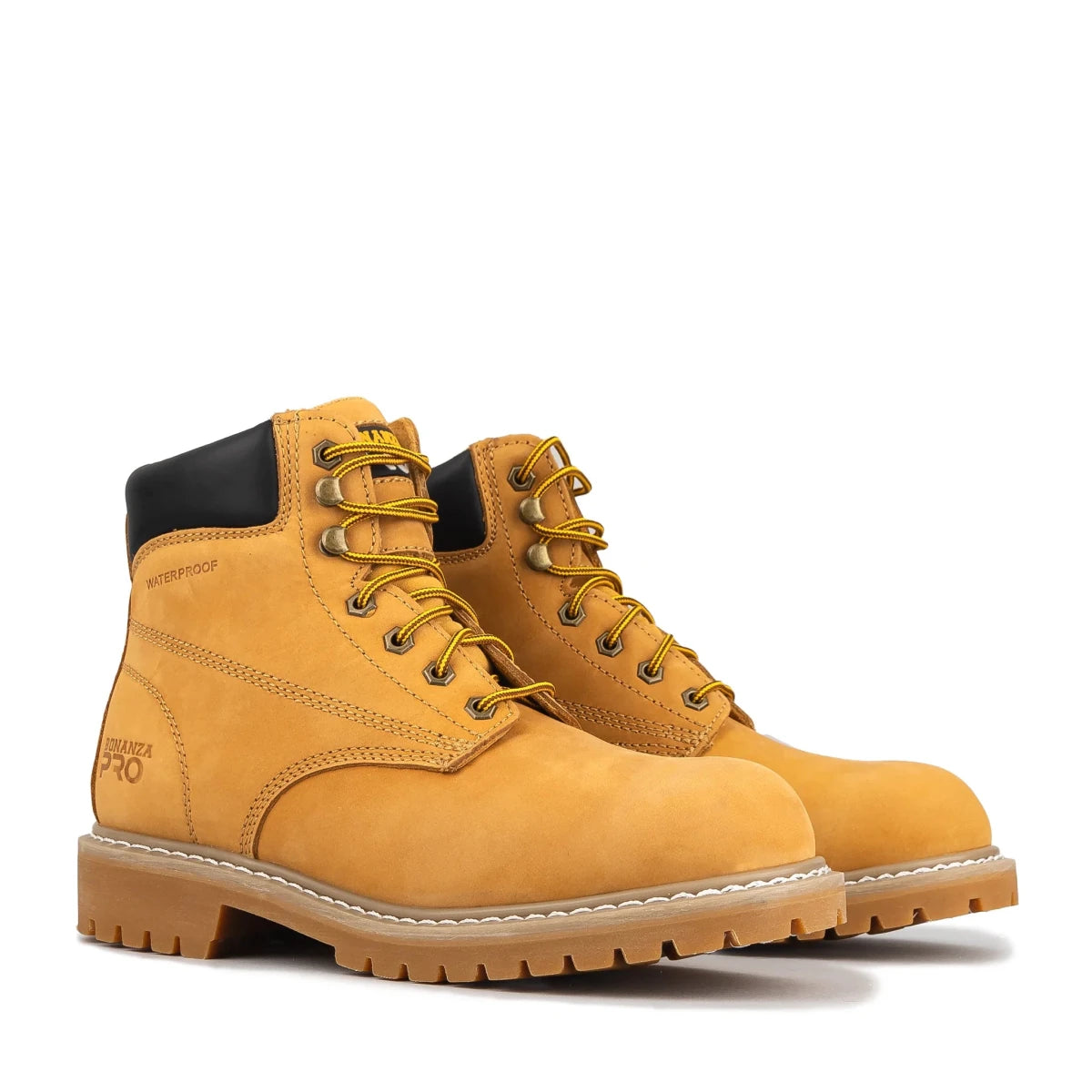 Bonanza Trailhead Pro 6” Waterproof Plain Toe Work Boot – Tan - OriginalWestern.com