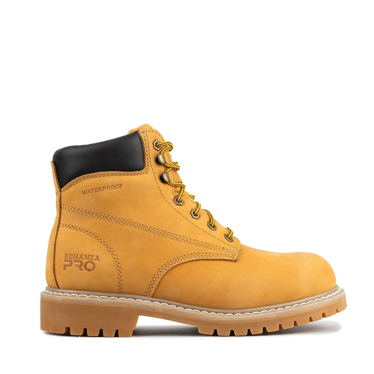 Bonanza Trailhead Pro 6” Waterproof Plain Toe Work Boot – Tan - OriginalWestern.com