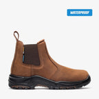 Bonanza Venture Pro 6” Chelsea Waterproof Composite Toe Work Boot – Brown - OriginalWestern.com