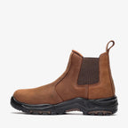 Bonanza Venture Pro 6” Chelsea Waterproof Composite Toe Work Boot – Brown - OriginalWestern.com