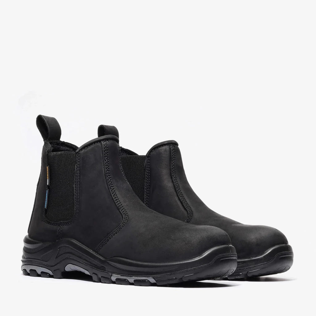 Bonanza Venture Pro 6” Chelsea Waterproof Work Boot – Black - OriginalWestern.com