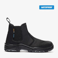 Bonanza Venture Pro 6” Chelsea Waterproof Work Boot – Black - OriginalWestern.com