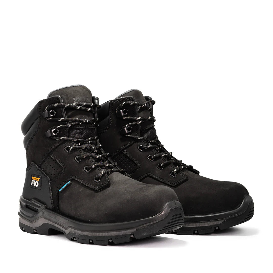 Bonanza Woodland Pro 7” Waterproof Work Boot–Black - OriginalWestern.com