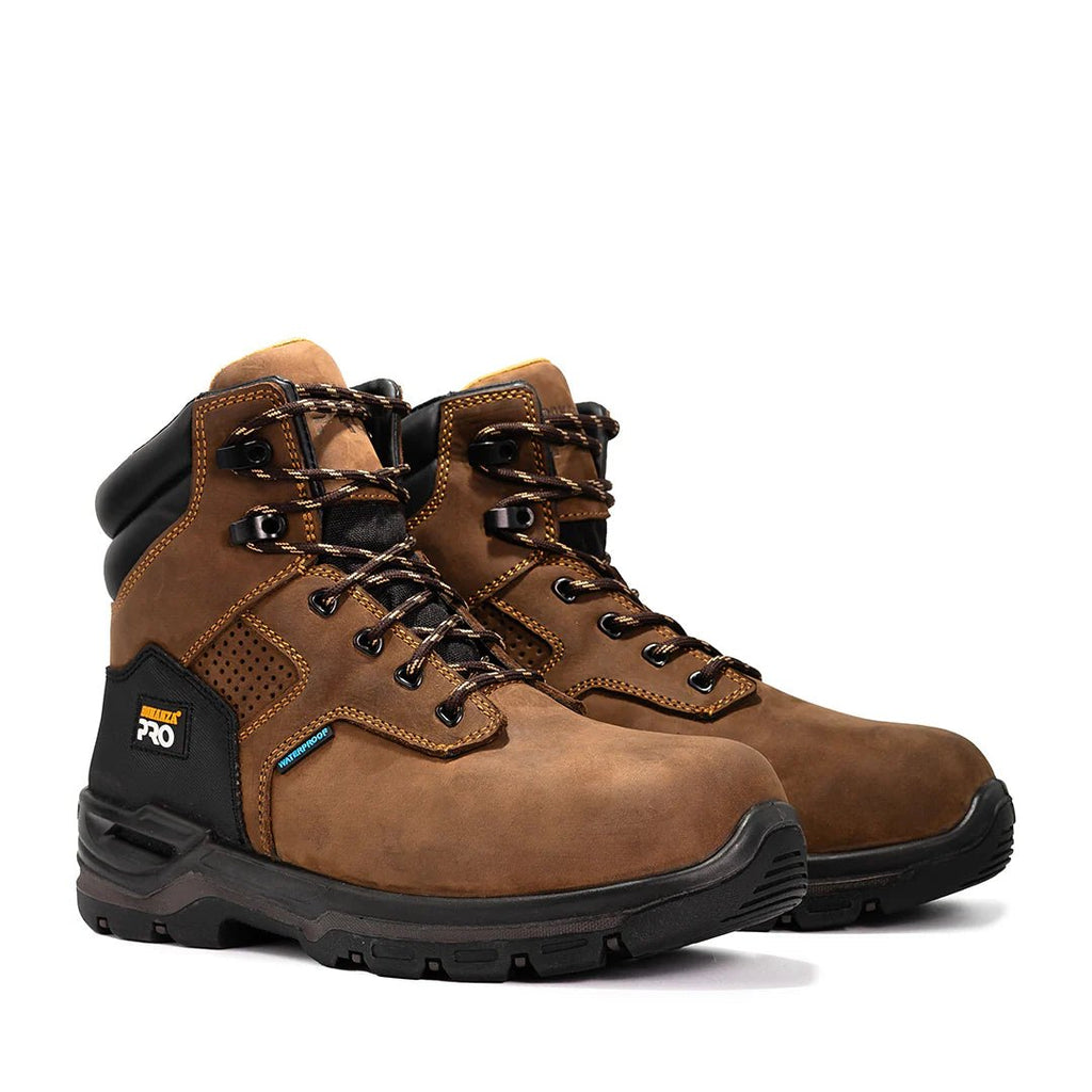 Bonanza Woodland Pro 7” Waterproof Work Boot–Dark Brown - OriginalWestern.com