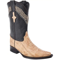 White Diamonds Men's Genuine Ostrich 3X Toe Cowboy Boots – Orix
