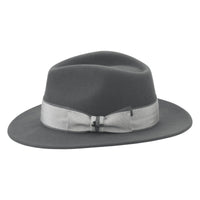 Brittoli FURORE Premium Australian Wool Felt Fedora - Ash - OriginalWestern.com