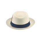 Brittoli VENTURA Genuine Panama Straw Trilby - Natural - OriginalWestern.com