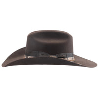 Bulhide TEXAS HOLD"EM Dark Brown Premium Wool Cowboy Hat 4 1/8" Brim Felt - OriginalWestern.com