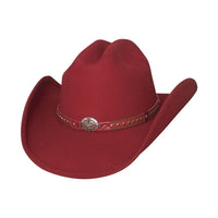 Bullhide Activated Cowgirl Hat Red Wool Western 3 7/8" Brim S–XL - OriginalWestern.com