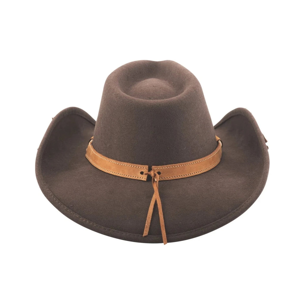 Bullhide AIN'T IT DIFFERENT Chocolate Wool Cowboy Hat 3 3/4" Brim Fashion Felt - OriginalWestern.com