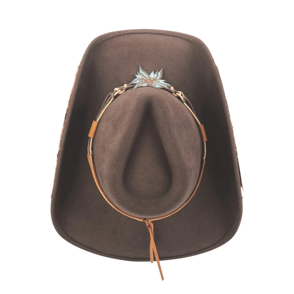 Bullhide AIN'T IT DIFFERENT Chocolate Wool Cowboy Hat 3 3/4" Brim Fashion Felt - OriginalWestern.com