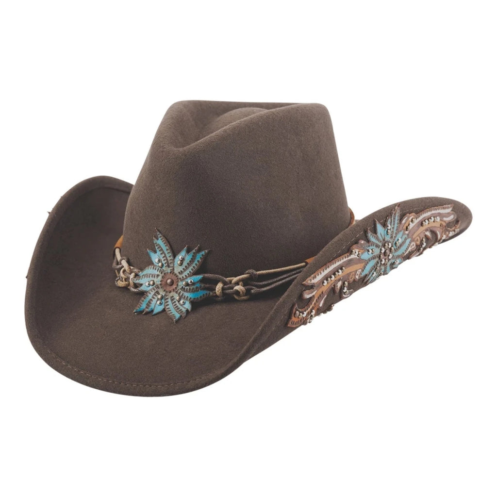 Bullhide AIN'T IT DIFFERENT Chocolate Wool Cowboy Hat 3 3/4" Brim Fashion Felt - OriginalWestern.com