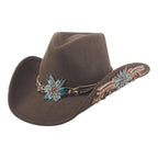 Bullhide AIN'T IT DIFFERENT Chocolate Wool Cowboy Hat 3 3/4" Brim Fashion Felt - OriginalWestern.com