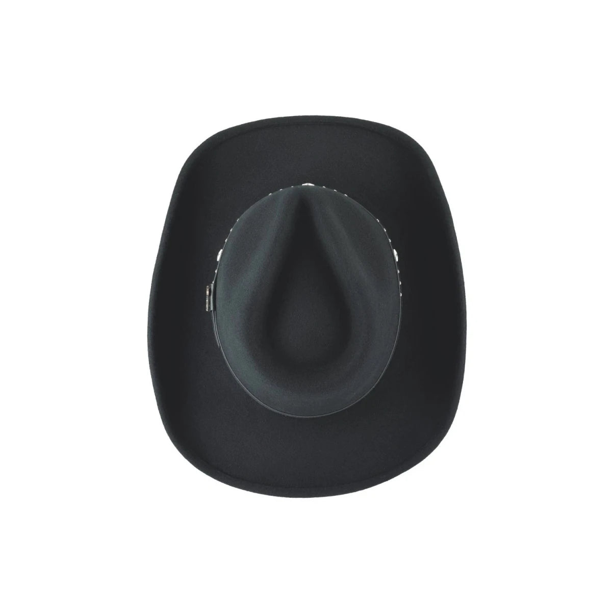 Bullhide ARLINGTON Black Wool Felt Cowboy Hat 3 1/2" Brim Men’s Western - OriginalWestern.com