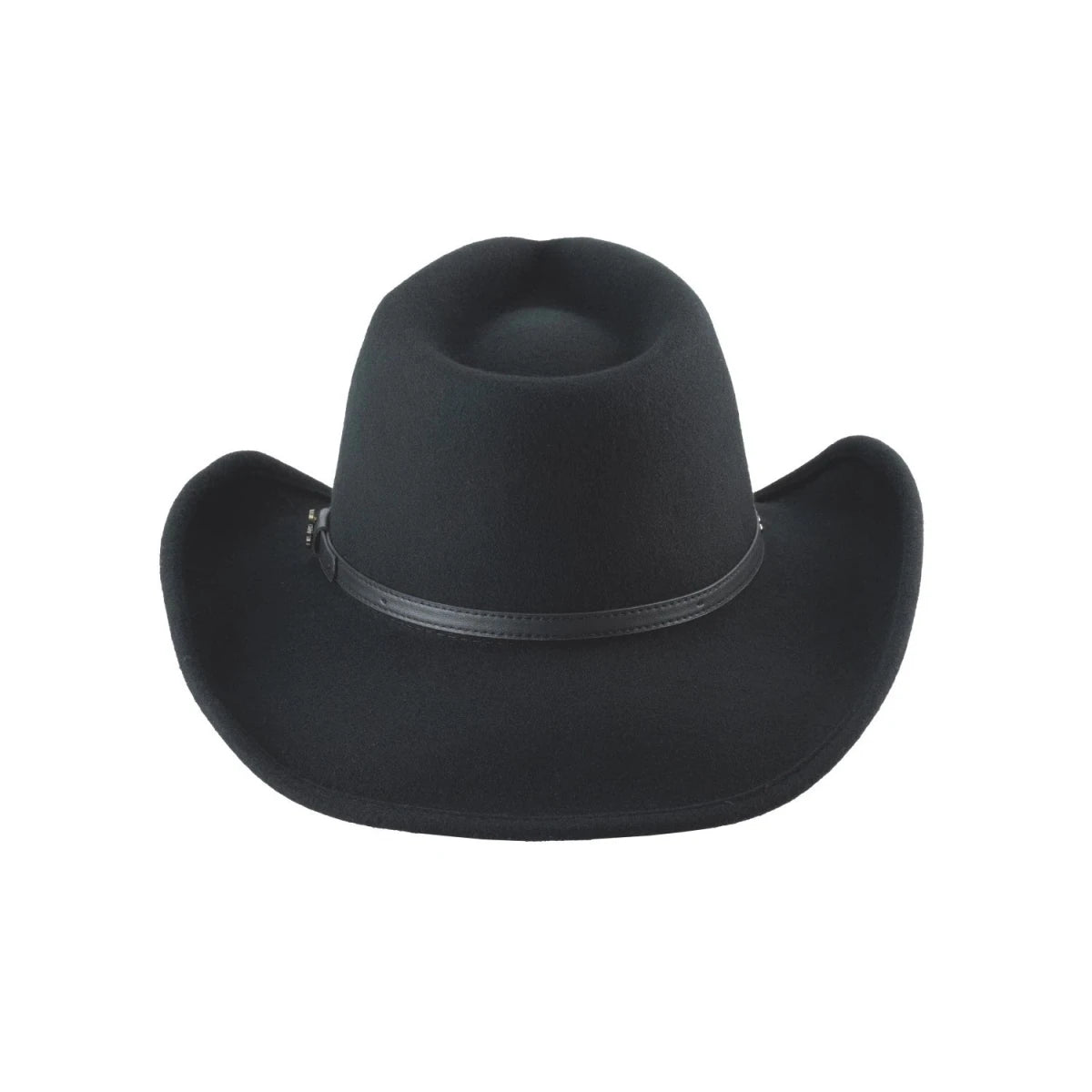 Bullhide ARLINGTON Black Wool Felt Cowboy Hat 3 1/2" Brim Men’s Western - OriginalWestern.com