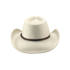 Bullhide ARLINGTON Ivory Wool Felt Cowboy Hat 3 1/2" Brim Men’s Western - OriginalWestern.com