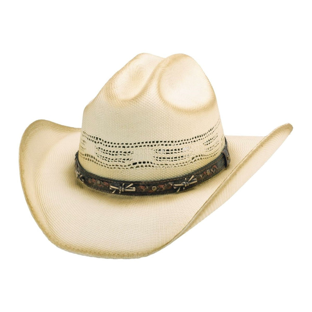 Bullhide BARB WIRE Bangora Cowboy Straw Hat - OriginalWestern.com