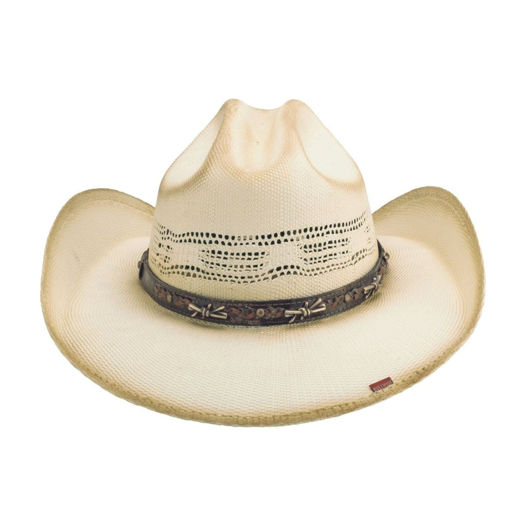 Bullhide BARB WIRE Bangora Cowboy Straw Hat - OriginalWestern.com